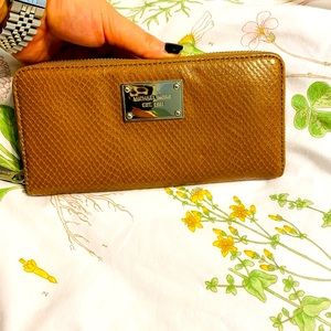 Genuine MK Snake skin wallet. Excellent condition
